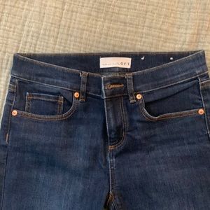 Loft Modern Skinny size 25/0 ankle length jean!
